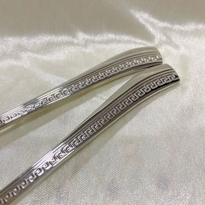 Bộ 12 Cái Nĩa Muỗng Nĩa Nĩa Nĩa Màu Bạc 18/10 Kim Loại Biểu Tượng Trung Đông Chất Lượng Cao - Product Image 4