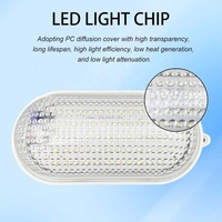 Lampu LED 8W IP65 Tahan Air Bahan PC untuk Cold Storage dengan 6000K Daylight Alert Desain Industrial untuk Dapur Rumah AC 85-265V
