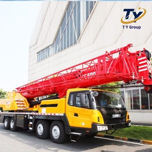 Grúa Móvil Hidráulica SANY STC500T5 de 50 Toneladas, Pluma de 16m, Maquinaria Pesada para Construcción, Grúa sobre Camión - Product Image 4