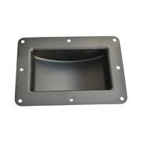 Pièces de quincaillerie robustes pour flight case, écrou de roue en fer poli, finition chrome/zinc bleu, métal estampé 1,2 mm d'épaisseur