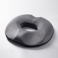 Coussin de siège Donut Mousse à mémoire de forme Oreiller orthopédique Coccyx Anneau médical pour chaise Oreillers lombaires et chaise Soulagement de la douleur