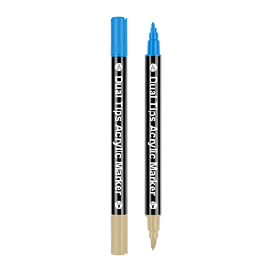<span class=keywords><strong>Pennarelli</strong></span> <span class=keywords><strong>Acrilici</strong></span> a Doppia <span class=keywords><strong>Punta</strong></span> 12/24/36/48 Colori per Pittura su Legno, Tela, Pietra, Roccia, Vetro, Ceramica e Progetti Fai-da-Te - Product Image 3