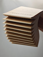 Bloc-notes en papier kraft A4 avec feuilles détachables, bloc-notes personnalisé avec logo, bloc-notes de bureau, papier à écrire