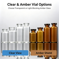 Flacon en verre imprimé pour sérum cosmétique, ampoule et emballage de produits de beauté, services de personnalisation de marque