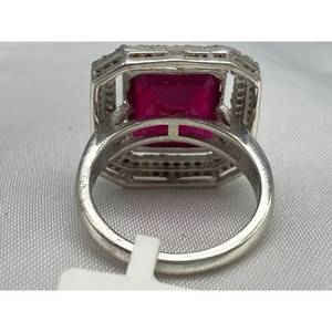 Nuevo Anillo de Rubí de Lujo Más Vendido, Plata de Ley 925, Regalo para Fiestas, Bodas, Compromisos, Ceremonias Religiosas y Eventos - Product Image 6