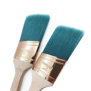 Pinceaux à <span class=keywords><strong>peinture</strong></span> ovales à poils verts en nylon/polyester pour la <span class=keywords><strong>peinture</strong></span> murale et le polissage, bonne élasticité - Product Image 2
