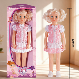 Poupée réaliste de princesse de 28 pouces avec des dents souriantes, <span class=keywords><strong>jouet</strong></span> de <span class=keywords><strong>mode</strong></span> réaliste pour fille - Product Image 5