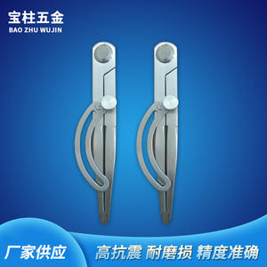 Compas de traçage pour le travail du bois, en acier au carbone, pour la définition des contours, la mesure et le dessin de cercles, outils de marquage pour le cuir - Product Image 3