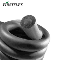 FIRSTFLEX Isolation de tuyaux en caoutchouc nitrile ignifuge, tuyau composite HVAC, conduit d'air flexible pour la circulation d'air industrielle