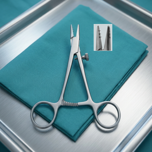 Manual Tendon Seizing Forceps 120mm Stainless Steel Surgical Instruments - Product Image 2
