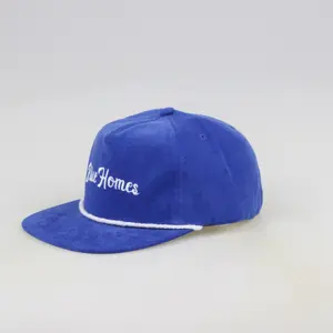 Topi Ayah Korduroi Hip Hop Bordir Logo Kustom Gaya Baru dan Topi Snapback
