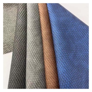 Rắn nổi <span class=keywords><strong>Python</strong></span> in <span class=keywords><strong>PU</strong></span> da tổng hợp vải cho túi giày - Product Image 1