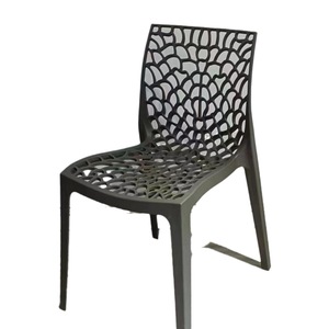 Venta caliente Silla de plástico barata Jardín Apilable Silla al aire libre PP Silla de comedor de ocio <span class=keywords><strong>sin</strong></span> brazo - Product Image 4