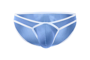 Slip Boxer da <span class=keywords><strong>Uomo</strong></span> a Vita Bassa, <span class=keywords><strong>Sexy</strong></span> in Rete Traspirante, Stile Bikini Classico con Stampa, Intimo Maturizzato Stile <span class=keywords><strong>Perizoma</strong></span> - Product Image 5