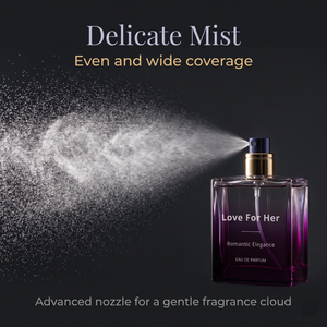 Nueva fragancia floral romántica y elegante para ella, Eau de Parfum en botella de vidrio degradado para marca de cosméticos al por mayor - Product Image 5