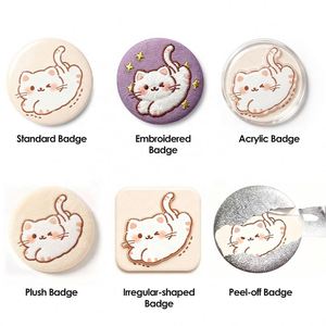 Badge personnalisé en étain pour décoration de sac à dos, cadeau à porter - Product Image 6