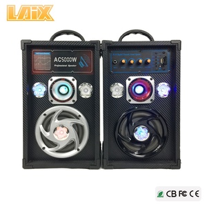 Laix SS-A5 Haut-Parleur 12 pouces Basse Personnalisé avec 80W * 2 Amplificateur Large <span class=keywords><strong>DJ</strong></span> Control Home Cinéma Audio Stéréo Haut-parleurs de Scène - Product Image 2