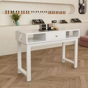 Mesa de Manicura de Metal de Diseño Japonés Moderno, Muebles de Hierro en Oferta para Salones de Uñas, Dormitorios y Salas de Estar - Product Image 2