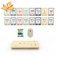 2025 nuevo rompecabezas de madera para computadora portátil-Montessori juego de computadora y pizarra para niños pequeños W12B302