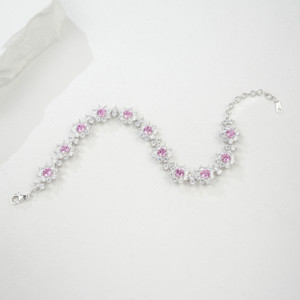 925 Sterling Silver Emerald <b>Bracelet</b> - Product Image 4