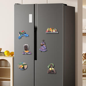 Pegatina de resina para refrigerador con diseño de camello, recuerdo de atracciones turísticas, pegatina creativa tridimensional 3D para refrigerador - Product Image 4