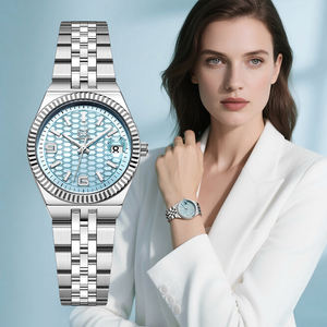 Reloj de Pulsera para Mujer SK para el Mercado Coreano, Diseño Simple y Bonito, Correa de Acero Inoxidable, Reloj de Moda, Gran Venta - Product Image 6