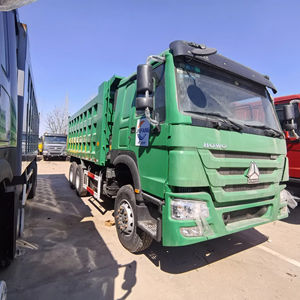 Camion lourd chinois jaune HOWO TX7 version phare 6x4 Weichai 350 chevaux 6.5 mètres - Product Image 1