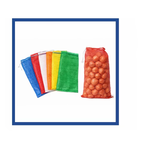 Sac d'emballage en filet tissé Leno pour la récolte agricole, le stockage des oignons, des pommes de terre, des légumes et des fruits, et la distribution commerciale - Product Image 3