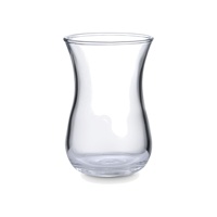 Tasse en verre cannelé de 160 ml, en cristal, pour thé noir, service professionnel de restauration, verrerie en gros pour café