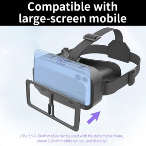 2023 nouveau <span class=keywords><strong>casque</strong></span> <span class=keywords><strong>VR</strong></span> 3D lunettes <span class=keywords><strong>casque</strong></span> casques <span class=keywords><strong>vr</strong></span> Compatible jeu vidéo boîte réalité virtuelle Gafas - Product Image 6