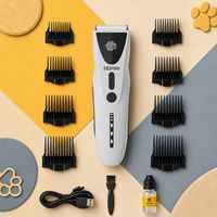 LILIPRO PT306 - Cortadora de Pelo Profesional para Perros, Inalámbrica, de Bajo Ruido, Recargable por USB, Afeitadora para Mascotas, Juego de Productos para el Cuidado de Gatos