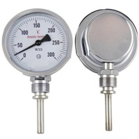 Customizable Smart WSS Industrial Mechanical Bimetallic Thermometer Temperature Gauge Instrument with OEM/ODM Support