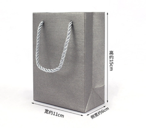Custom logo <strong>Gold</strong> Silver Blue Leather <strong>Ring</strong> <strong>Box</strong> Jewelry Packaging with Bag - Product Image 5