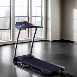 ลู่วิ่งไฟฟ้าที่ใช้งานง่าย พร้อมเซ็นเซอร์วัดชีพจรและฟังก์ชันวัดค่าดัชนีมวลกายเพื่อการตรวจสอบสุขภาพ - Product Image 1