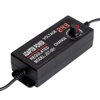 समायोज्य एसी के लिए डीसी 3V-12V 3V-24V 9V-24V यूनिवर्सल एडाप्टर के साथ डिस्प्ले स्क्रीन वोल्टेज विनियमित बिजली की आपूर्ति एडाप्टर 3 12 24 v