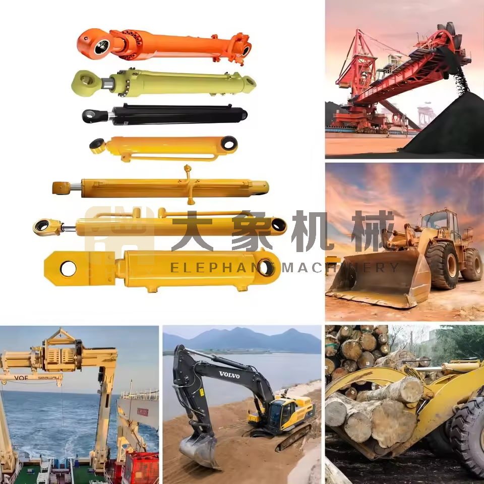 Carbon Steel CE Test Catenary Maintenance Vehicle Power Line Adjust Boom Piston Assembly Anti Corrosion Tube Hydraulic Cylinder 18 H72c77691e8ea41f2ad725da22e9afed60