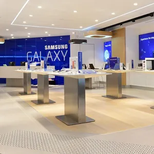 Table d'affichage pour ordinateur portable |   Design d'intérieur de <span class=keywords><strong>magasin</strong></span> d'ordinateurs portables |   Vitrine pour téléphones portables - Product Image 1