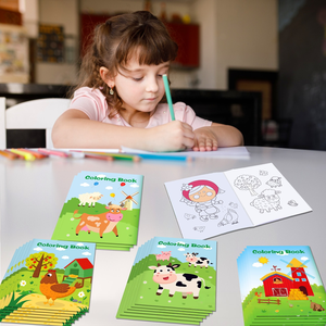 Regalo del Día DE LOS NIÑOS dibujos animados DIY libro <span class=keywords><strong>para</strong></span> colorear unicornio Animal Graffiti pintura Color cubierta sillín costura libro <span class=keywords><strong>para</strong></span> colorear <span class=keywords><strong>para</strong></span> niños - Product Image 3