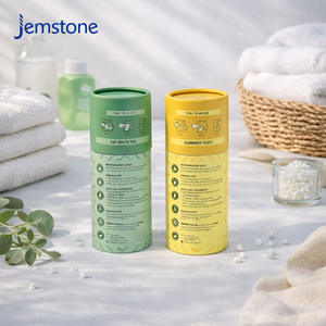 Custom <b>Printed</b> Eco-friendly Bath Salt <b>Packaging</b> Laundry Scent Booster Beads Paper Tube <b>Packaging</b> for Laundry Beads - Product Image 3