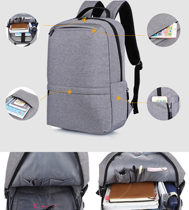 Sac à dos personnalisé pour l'école, sac à dos pour ordinateur portable, sac à dos d'affaires avec port de charge USB, sac à dos pour ordinateur portable pour hommes - Product Image 6