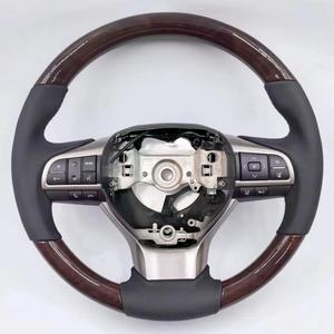 Volante de Madera Premium para Toyota <span class=keywords><strong>Lexus</strong></span> CT200H GX470 IS250 CT200 <span class=keywords><strong>IS200</strong></span> IS460 LX570 - Product Image 1