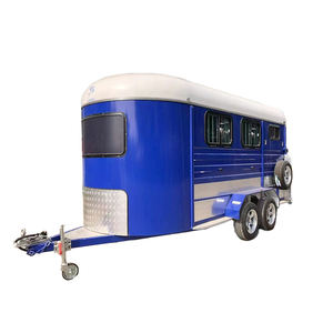 Flotteurs de remorques de cheval du bon aspect <span class=keywords><strong>3</strong></span> avec les fenêtres coulissantes 3HAL-S - Product Image 1