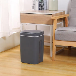 Nteligente Poubelle automatique Poubelle de cuisine nordique Poussière d'ordures en plastique Poubelle intelligente Poubelles - Product Image 2