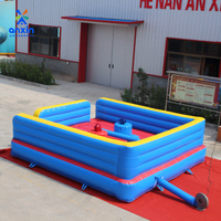 Offre Spéciale – Jeu d'Arène de Combat de Gladiateurs Gonflable en PVC Écologique pour Deux Joueurs – Bâtons de Compétition pour Enfants et Adultes – Location