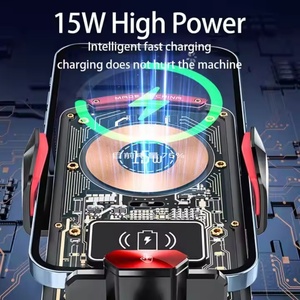 ที่วางโทรศัพท์ในรถยนต์ระบบแม่เหล็กไร้สายติดในรถยนต์เซ็นเซอร์อัจฉริยะอเนกประสงค์ - Product Image 6