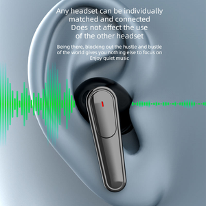 Auricolari Sportivi In-Ear OEM ODM JL PLUS50 Wireless con Indicatore LED della Batteria, Neri, TWS, Bassi Potenti, Impermeabili IPX-4, Cancellazione Attiva del Rumore - Product Image 6