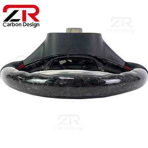 พวงมาลัยไฟเบอร์คาร์บอนไฟเบอร์ปรับแต่งได้สำหรับ11TH ฮอนด้า <span class=keywords><strong>Civic</strong></span> Type-R CR-V FL5 <span class=keywords><strong>Si</strong></span> 2021 2022 2023 2024 2025 - Product Image 4