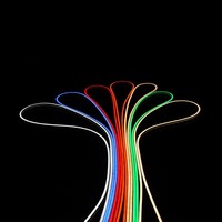 Bande lumineuse LED intelligente RGB NEON FLEX, 5 m, IP67, RA/contrôle par application, dimmable, décoration de Noël, néons