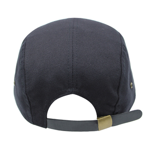 Tùy Chỉnh Da Vá Logo 5 Bảng Điều Chỉnh Snapback <span class=keywords><strong>Camper</strong></span> Mũ Mũ Da Dây Đeo Kim Loại Khóa Trở Lại <span class=keywords><strong>Camper</strong></span> <span class=keywords><strong>Hat</strong></span> Cap Bán Buôn - Product Image 4