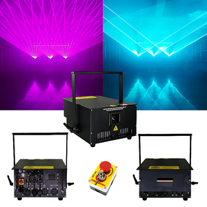 Luz Láser para Espectáculos, IP65, Animación RGB <span class=keywords><strong>de</strong></span> 15W, para Bodas, Discotecas, Escenarios, Control por DMX512/ILDA y Aplicación, Color Completo, Parada <span class=keywords><strong>de</strong></span> Emergencia, 5 Protecciones - Product Image 1